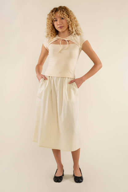 Risa Neck Tie Top
