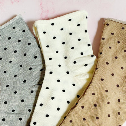 Precious Polka Dot Socks | Set of 3