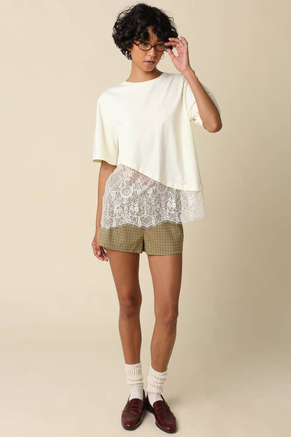 Camila Layered Hem Tee Top