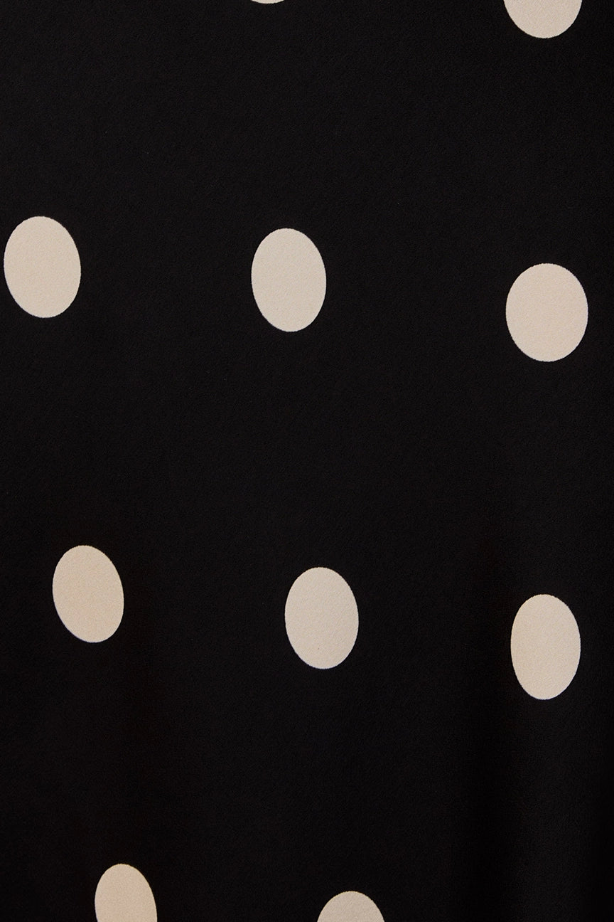 Nina Polka Dot Maxi Skirt