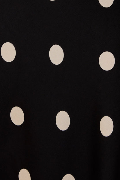 Nina Polka Dot Maxi Skirt