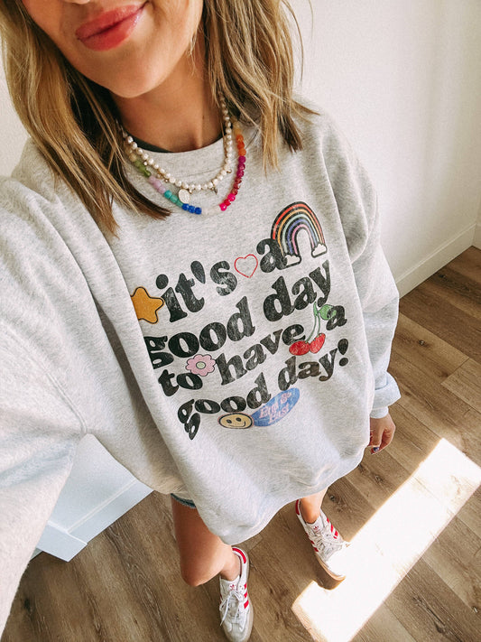 Good Day Crewneck | ETTA & EAST