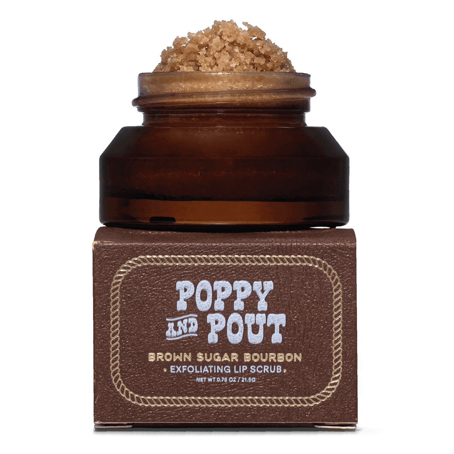 Brown Sugar Bourbon Lip Scrub | Poppy & Pout