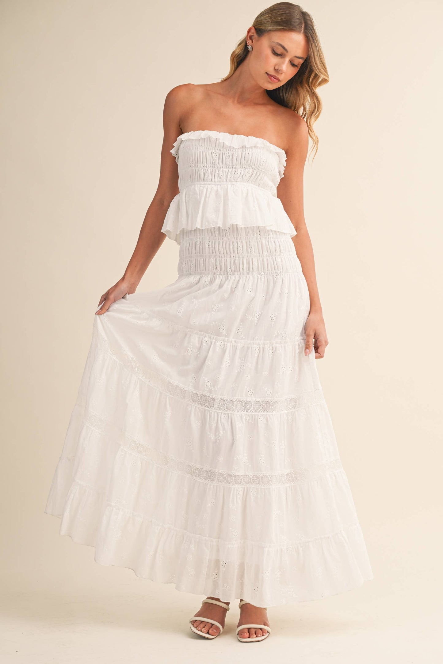 Spring Tiered Maxi Dress