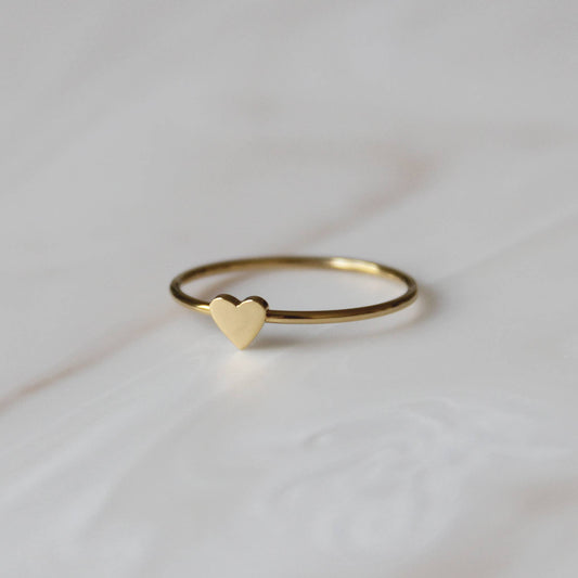 Lovely Heart Ring | Waterproof Jewelry