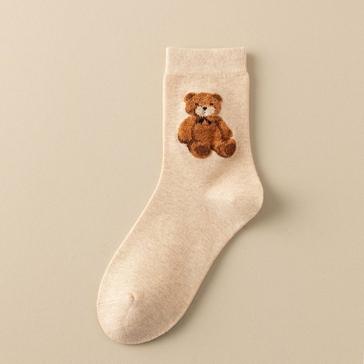 Cozy Bear Crew Socks