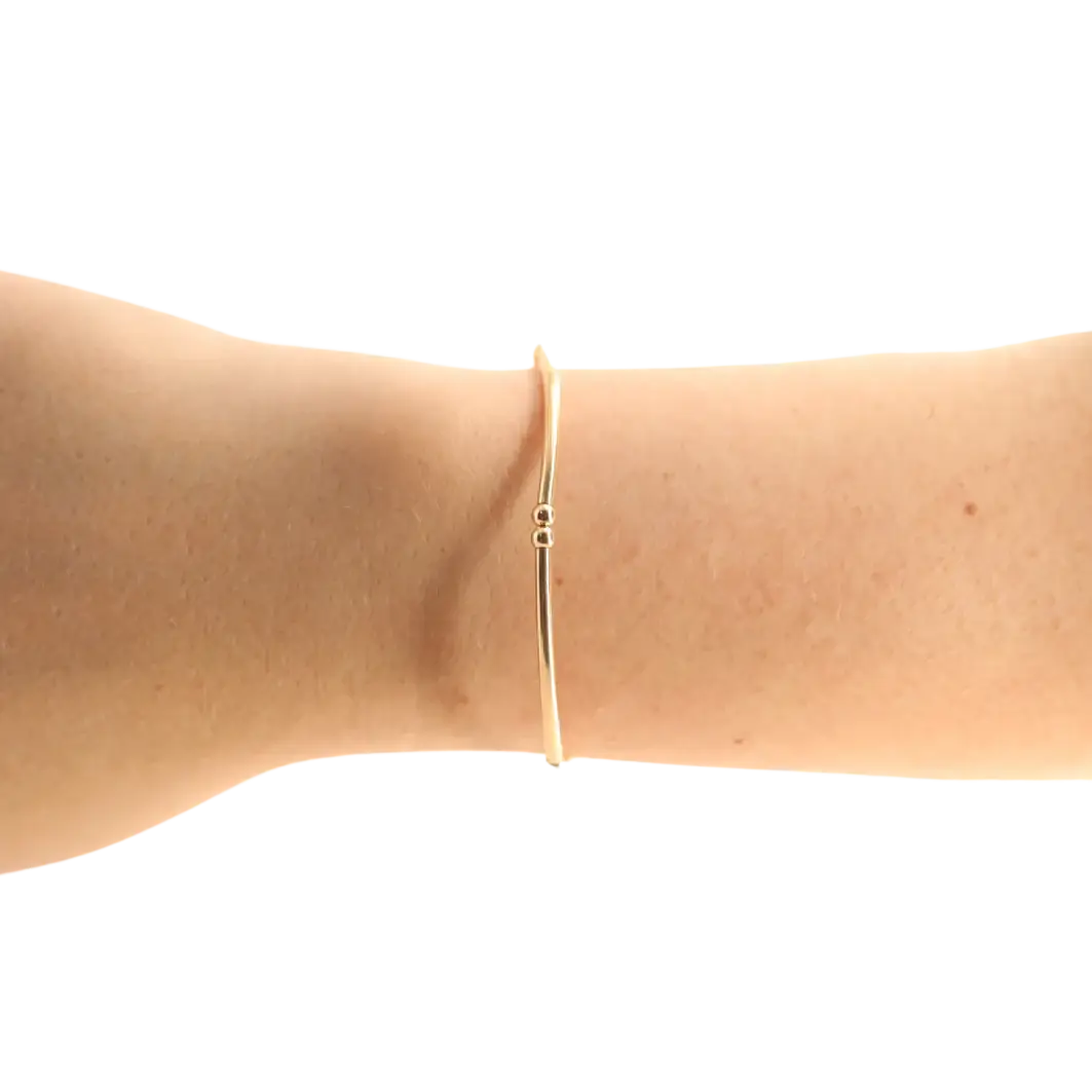 Mollie Bar Bracelet | BEADED BLONDES