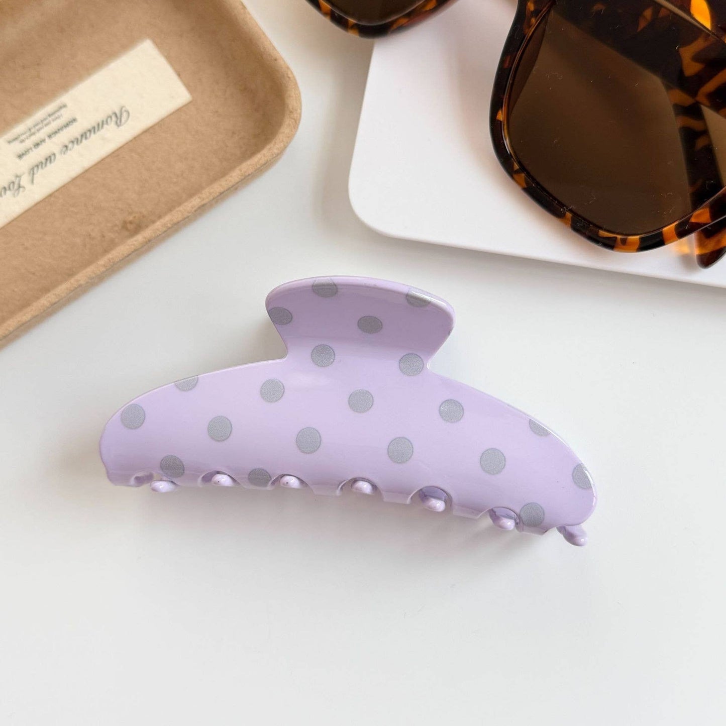 Nina Polka Dot Claw