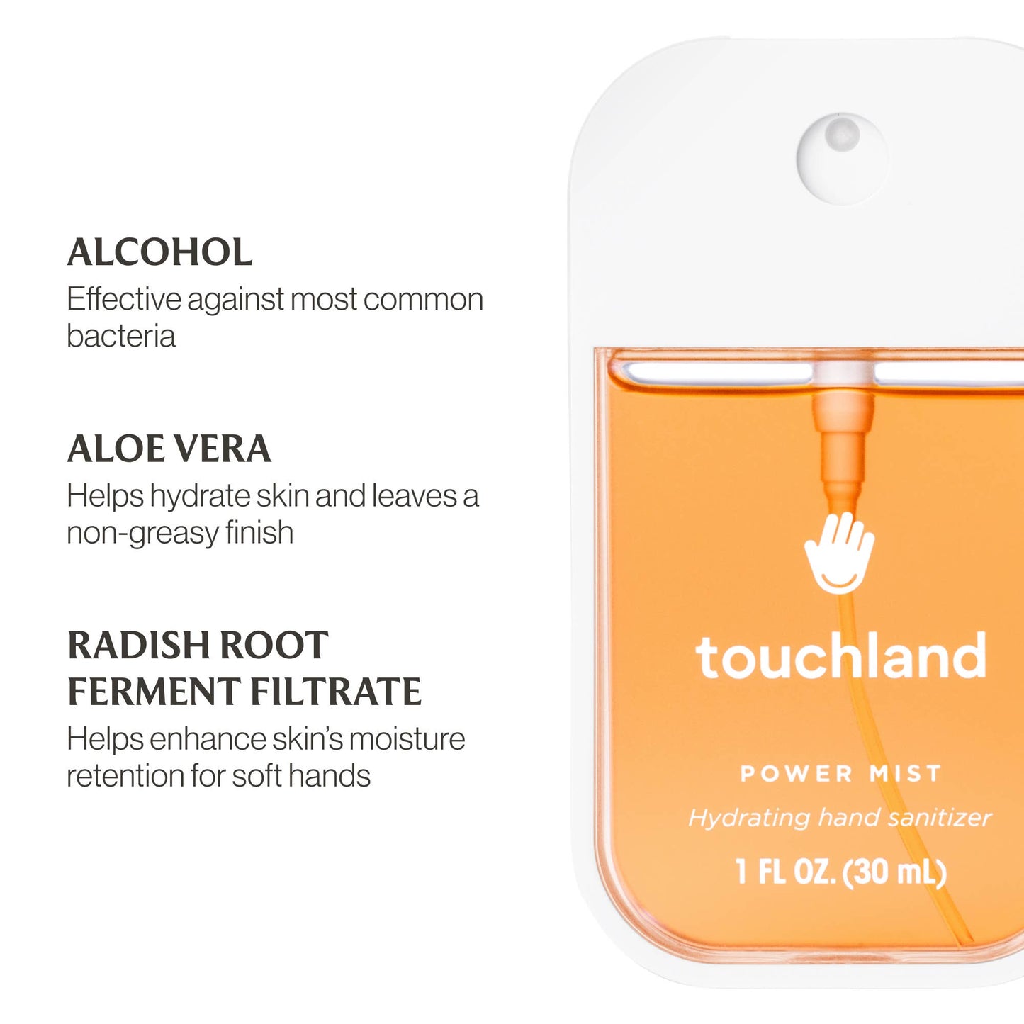 Velvet Peach Moisturizing Hand Sanitizer | Touchland