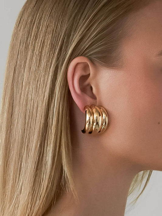 Colton Spiral Earring | Waterproof Jewelry