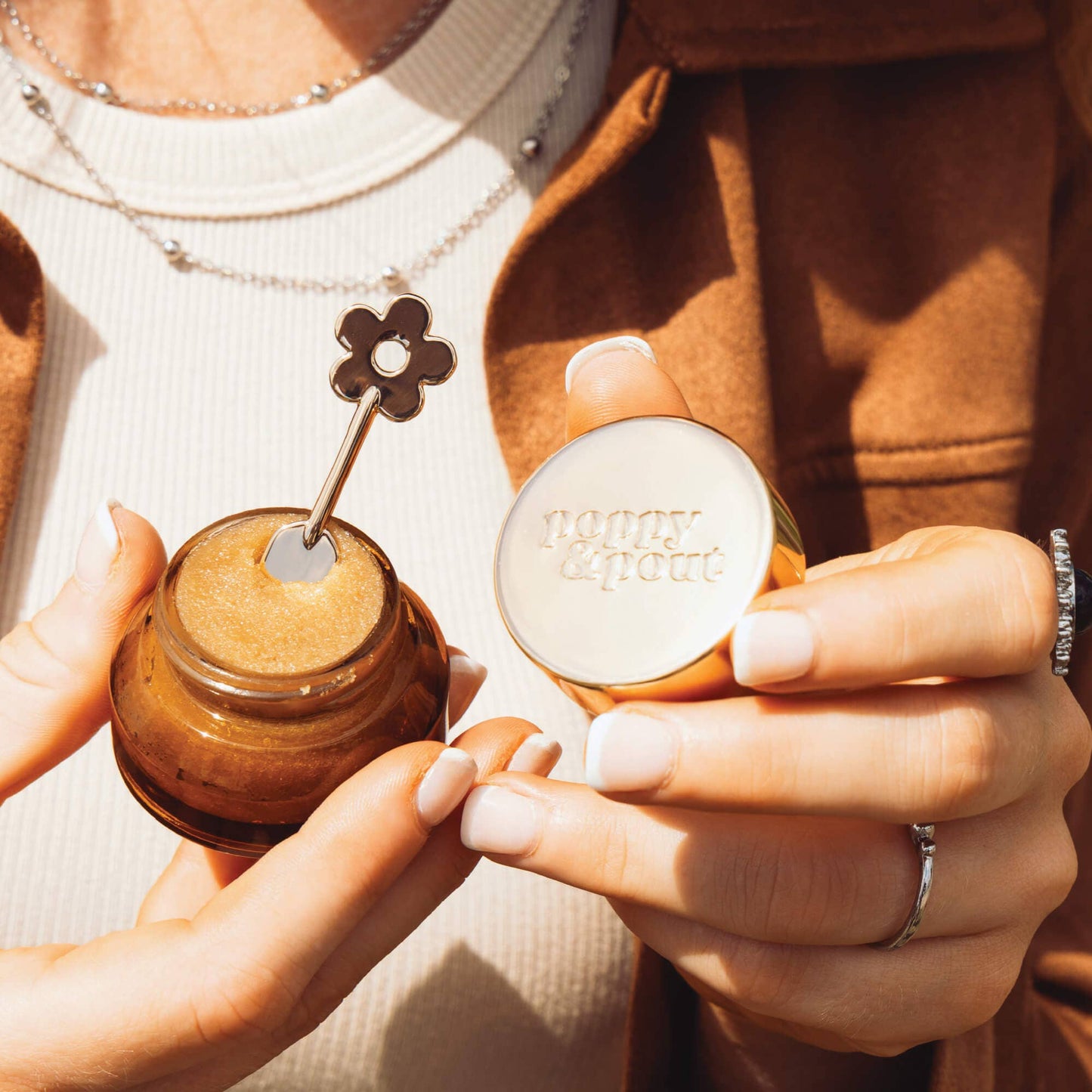 Brown Sugar Bourbon Lip Scrub | Poppy & Pout