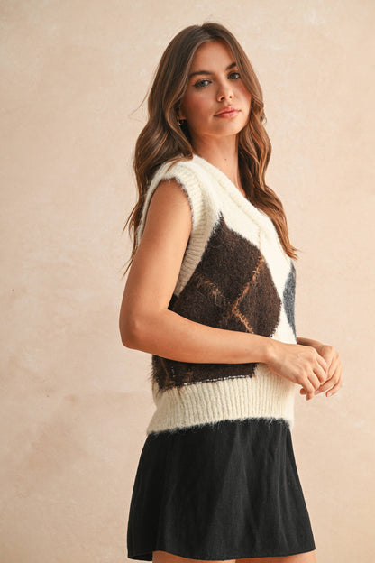 Argyle Sweater Vest