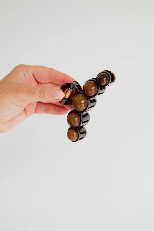 Walnut Claw Clip