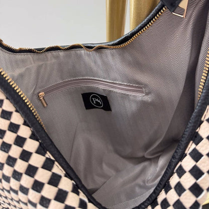 Sienna Slouchy Woven Shoulder Bag | PRETTY SIMPLE