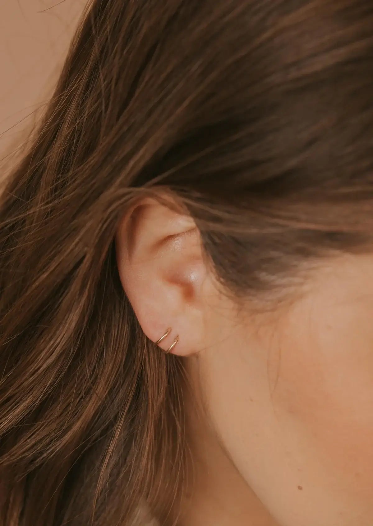 Tiny Twist Earrings | Waterproof Jewelry
