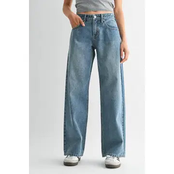 Allie Wide Leg Baggy Jean