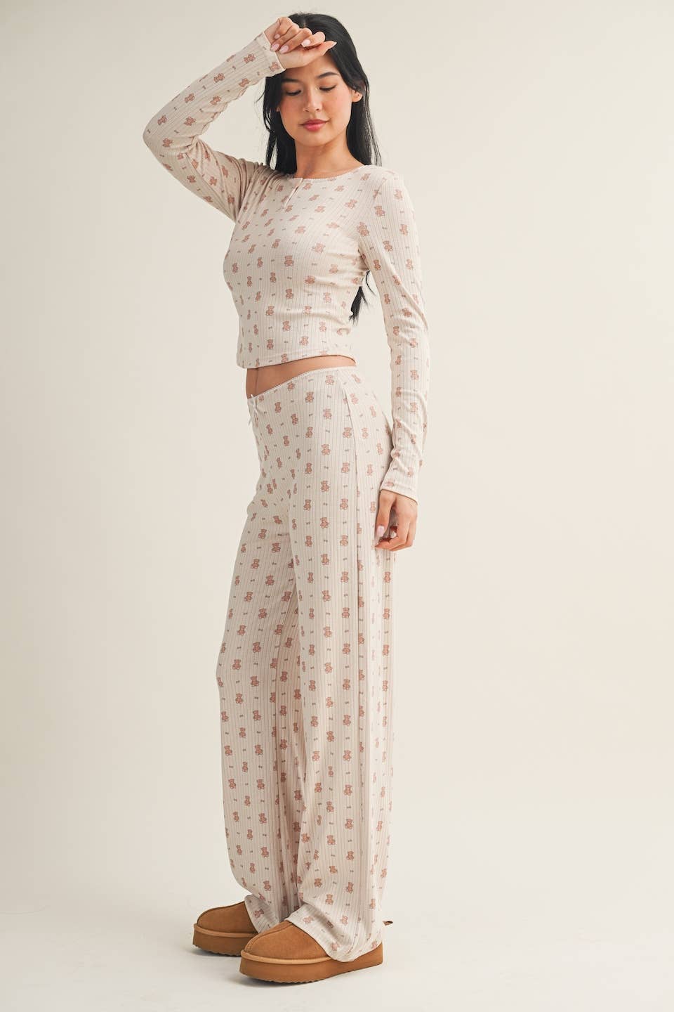 Beary Sweet Pointelle Set