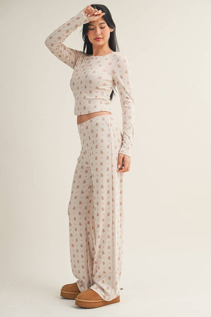 Beary Sweet Pointelle Set