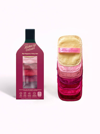 Sip Happens 7-Day Gift Set | Makeup Eraser
