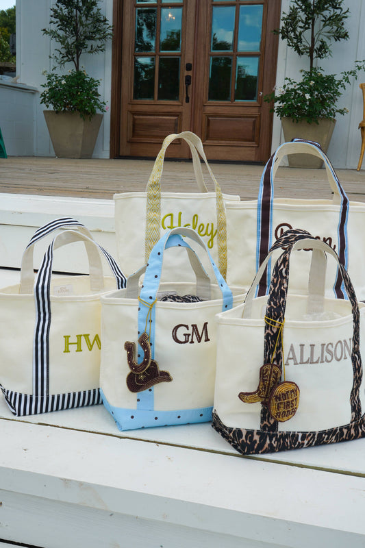 Leopard Mini Canvas Tote