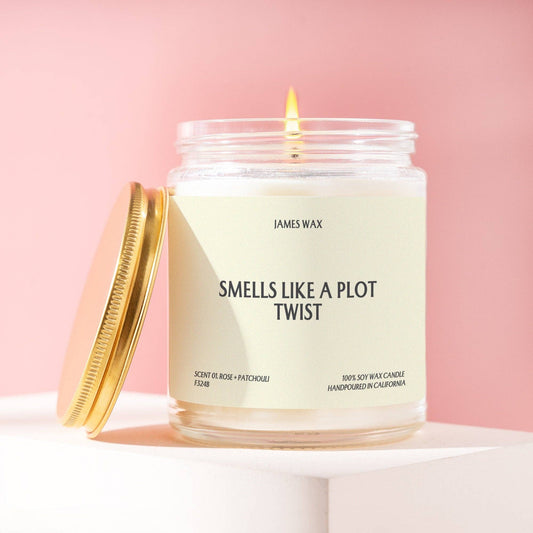 Smells Like A Plot Twist | Bookish Candle