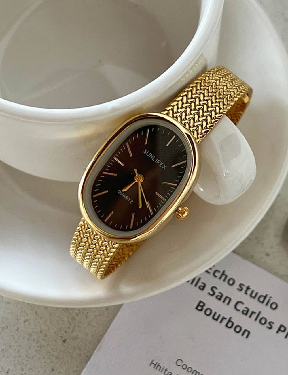 Nina Vintage Oval Watch