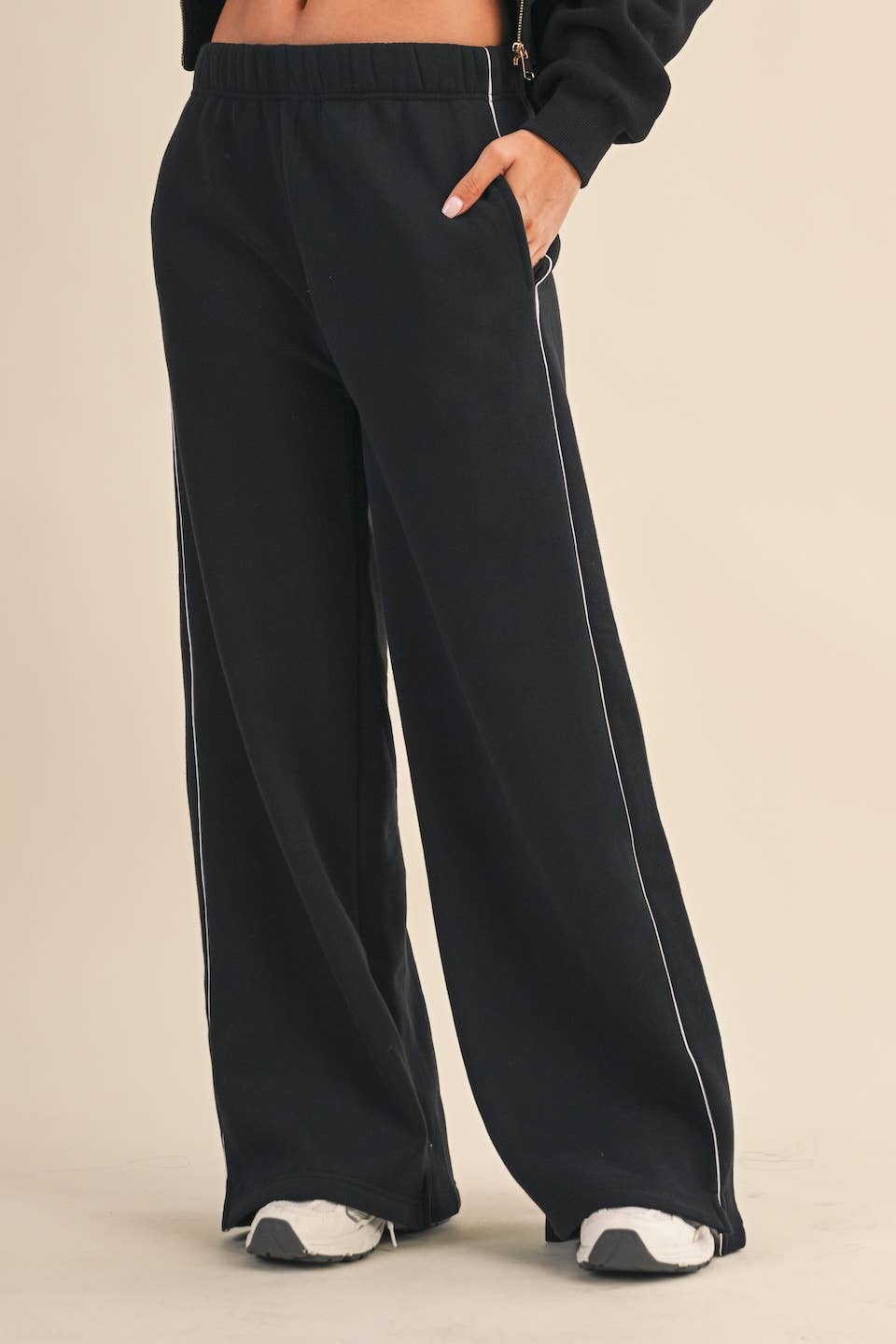 Core Cozy Fleece Wide Leg Sweatpants