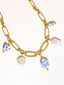 Riela Ceramic Floral Chain Necklace | Waterproof Jewelry