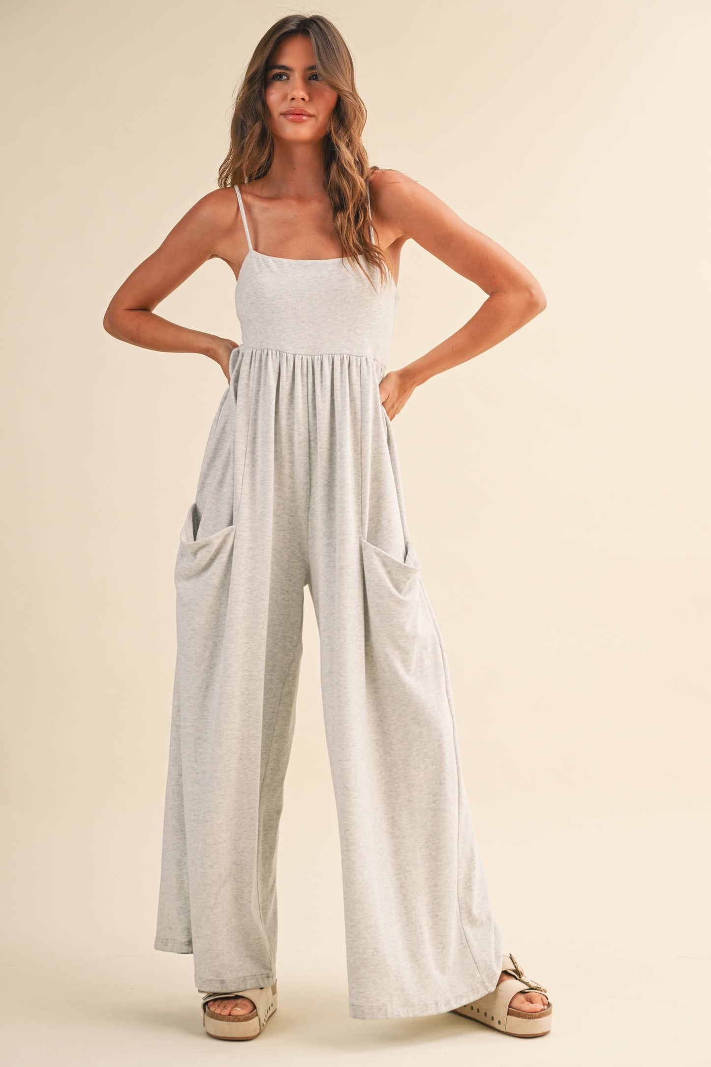 Lara Empire Waist Jumpsuit