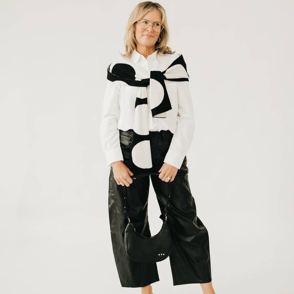 Celeste Crescent Shoulder Bag | Pretty Simple