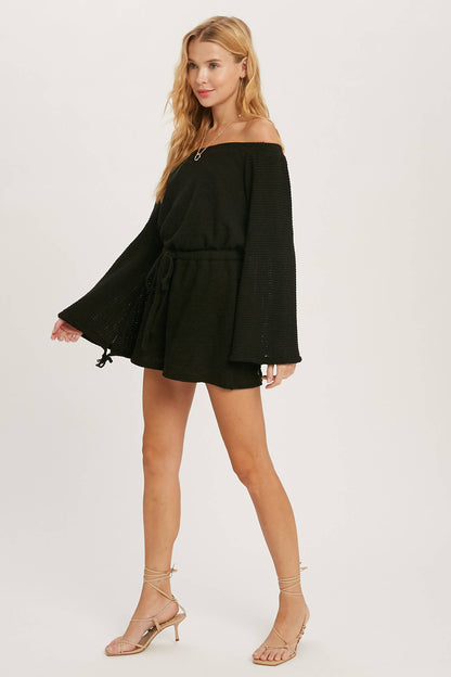 Beachy Waffle Knit Romper