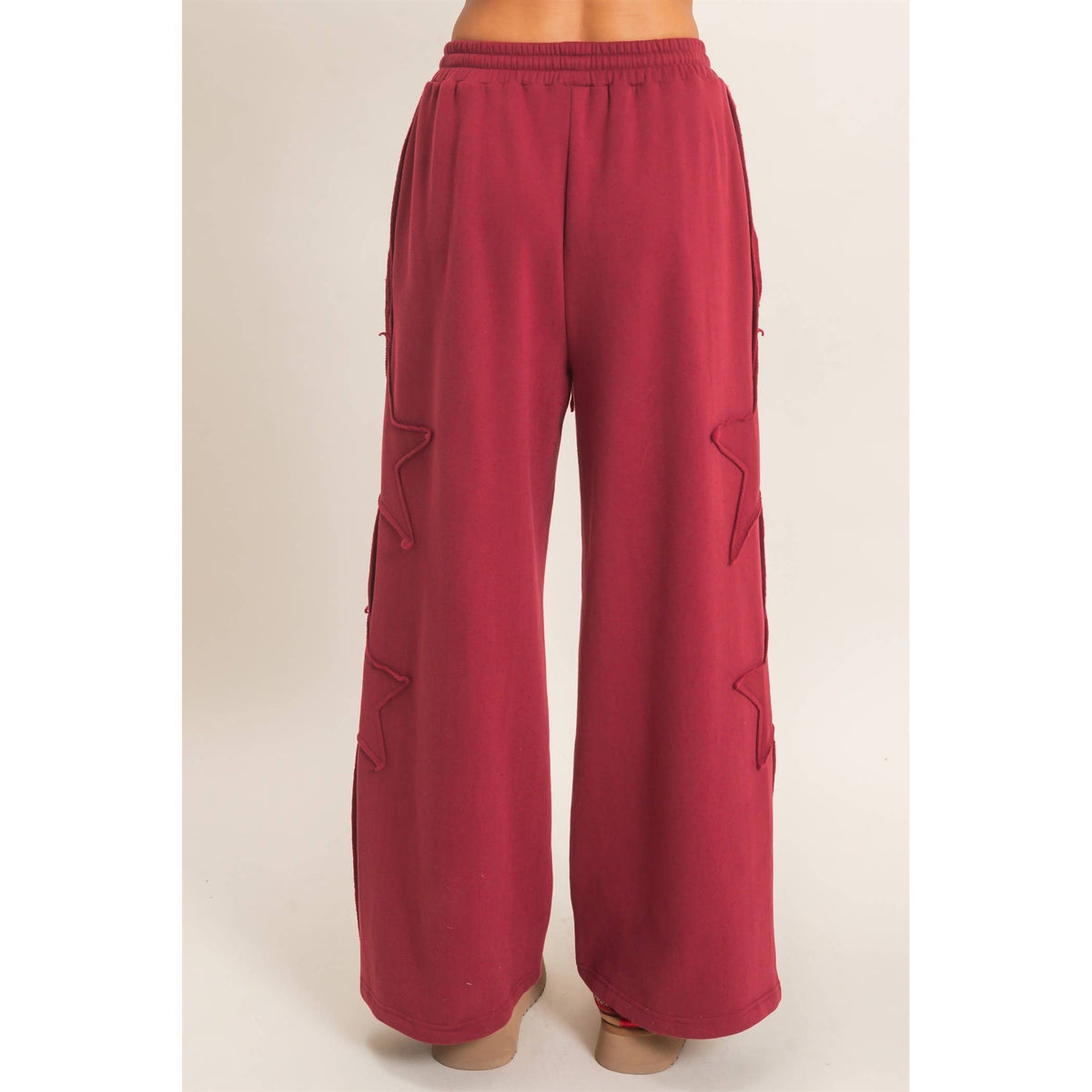 Lilly French Terry Star Patch Sweatpants