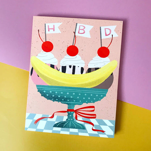 Banana Split Birthday | Birthday Card
