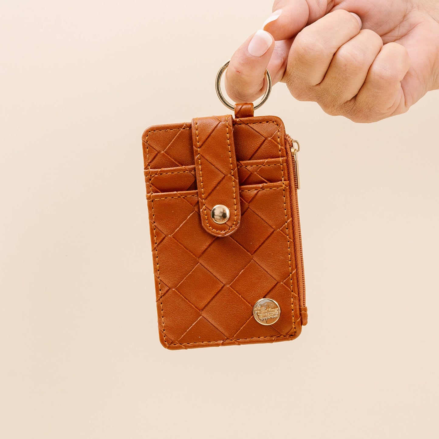 Bree Woven Keychain Wallet