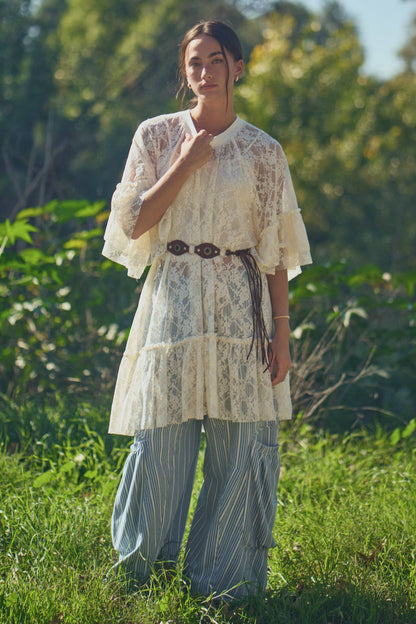 Gabbi Lace Tunic Top