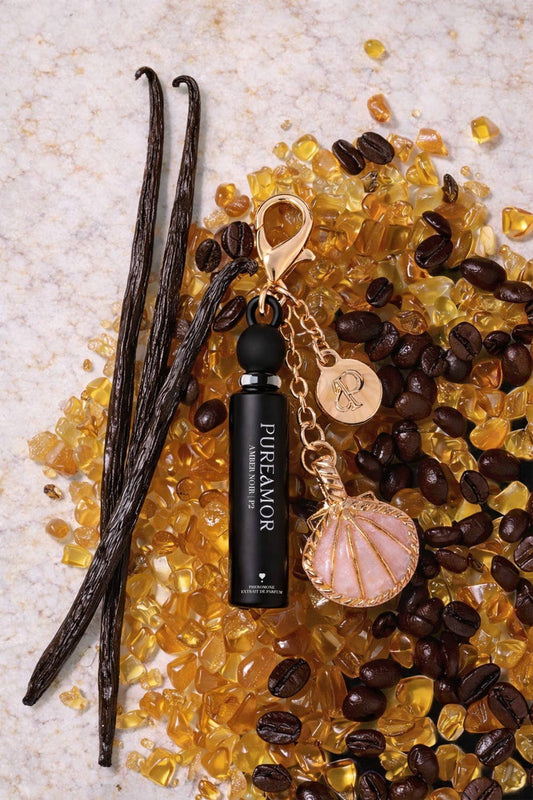 Amber Noir | Pheromone Perfume Oil Keychain