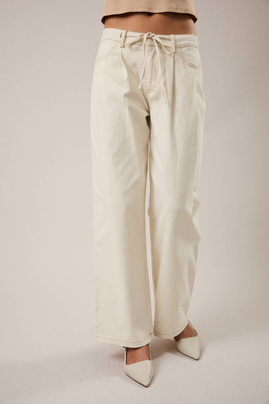 Andrea Waist Tie Pants