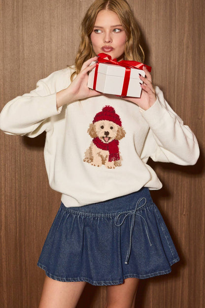 Santa Teddy  Sweater