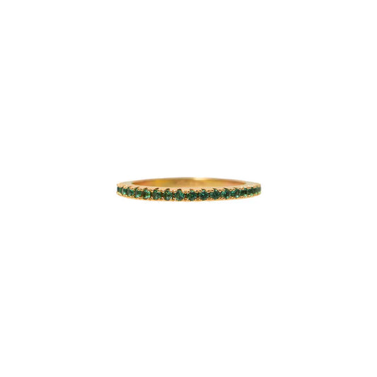 Royal Emerald Ring | Waterproof Jewelry