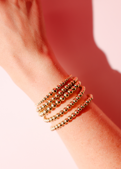 Hilo Bracelet in Gold | BEADED BLONDES