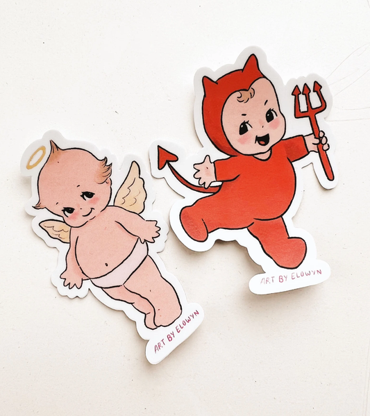 Cupid Baby Sticker