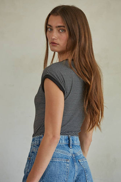 Frankie Striped Bodysuit