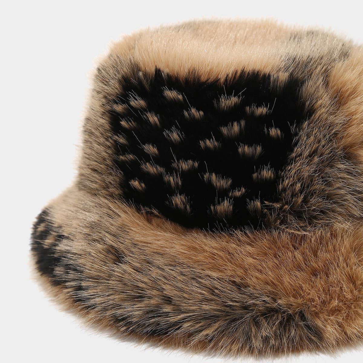 Lila Plush Bucket Hat