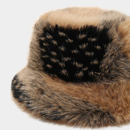 Lila Plush Bucket Hat
