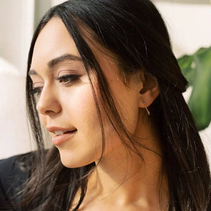 Ainsley Mini Safety Pin Hoops