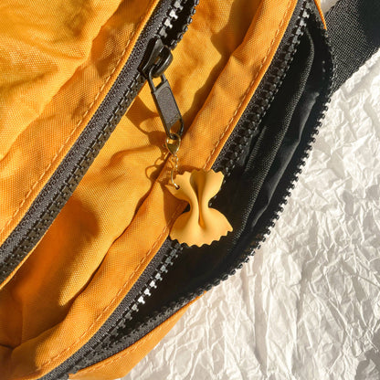 Farfalle Bow Tie Pasta Bag Charm