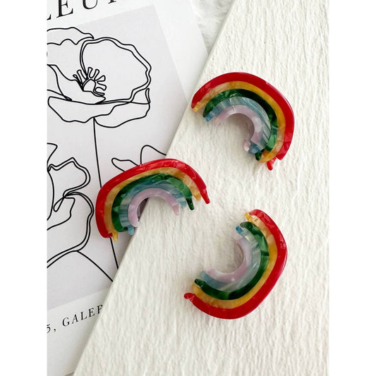 Rainbow Hair Claw