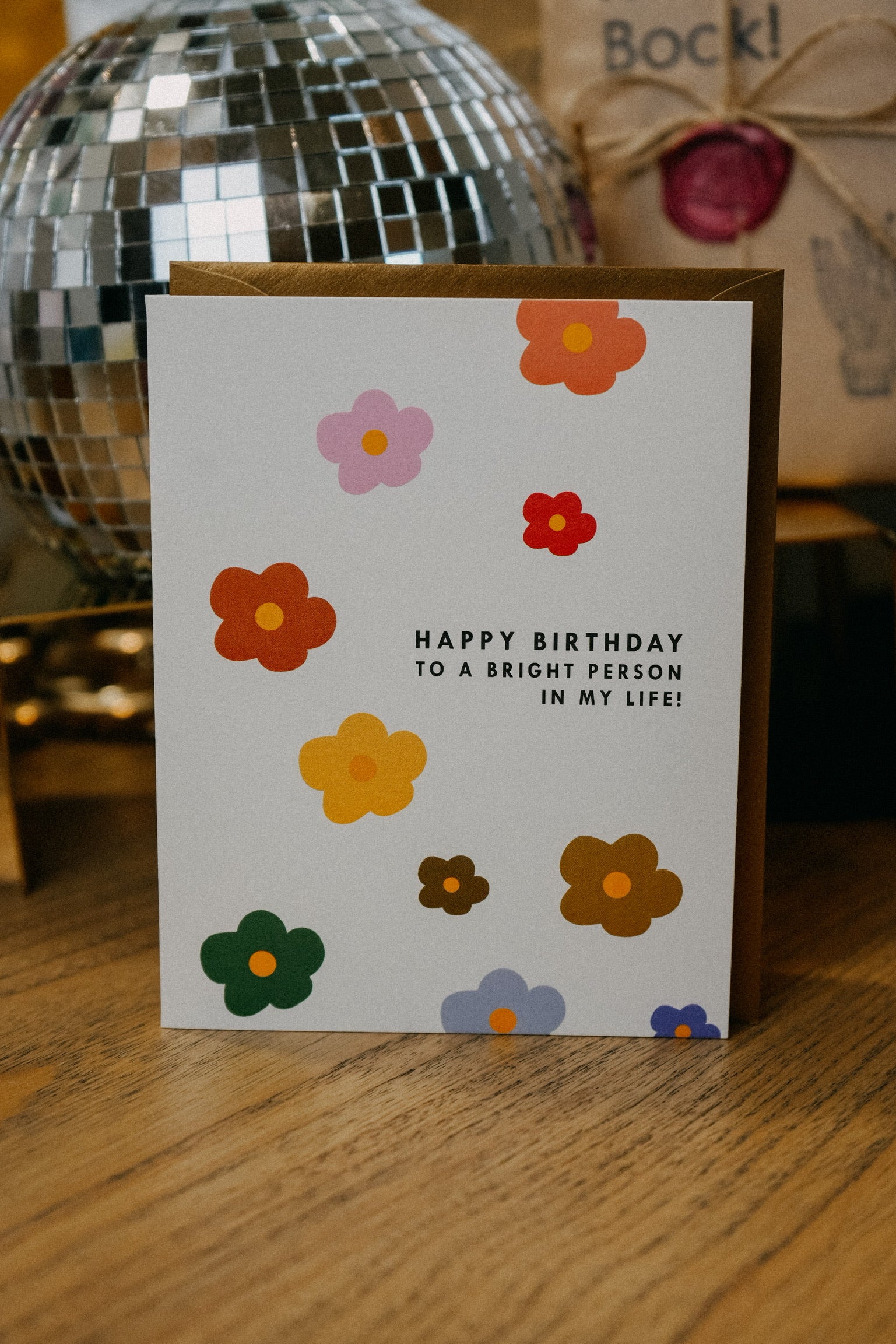 Bright Person Birthday Card