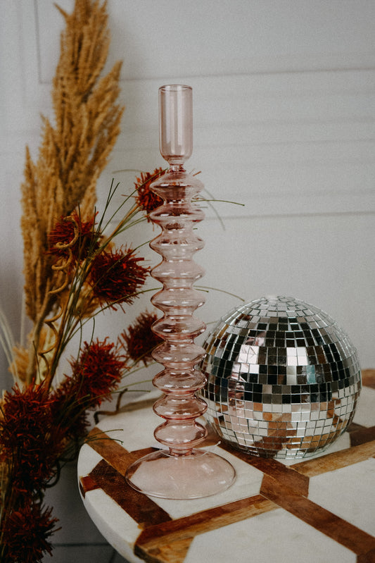 Etta Bubble Candlestick Holder