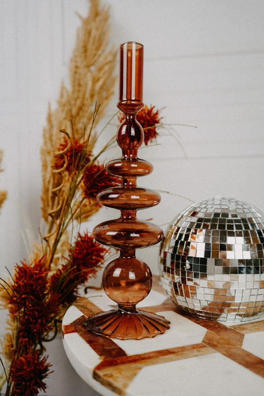 Etta Bubble Candlestick Holder